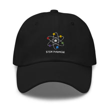 Load image into Gallery viewer, STEM Potential Dad Hat (Black)