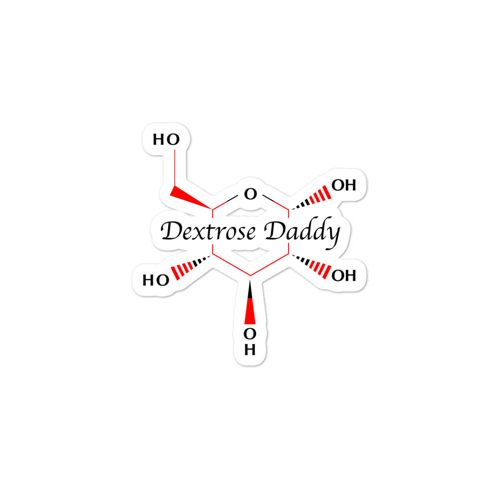 Dextrose Daddy Stickers